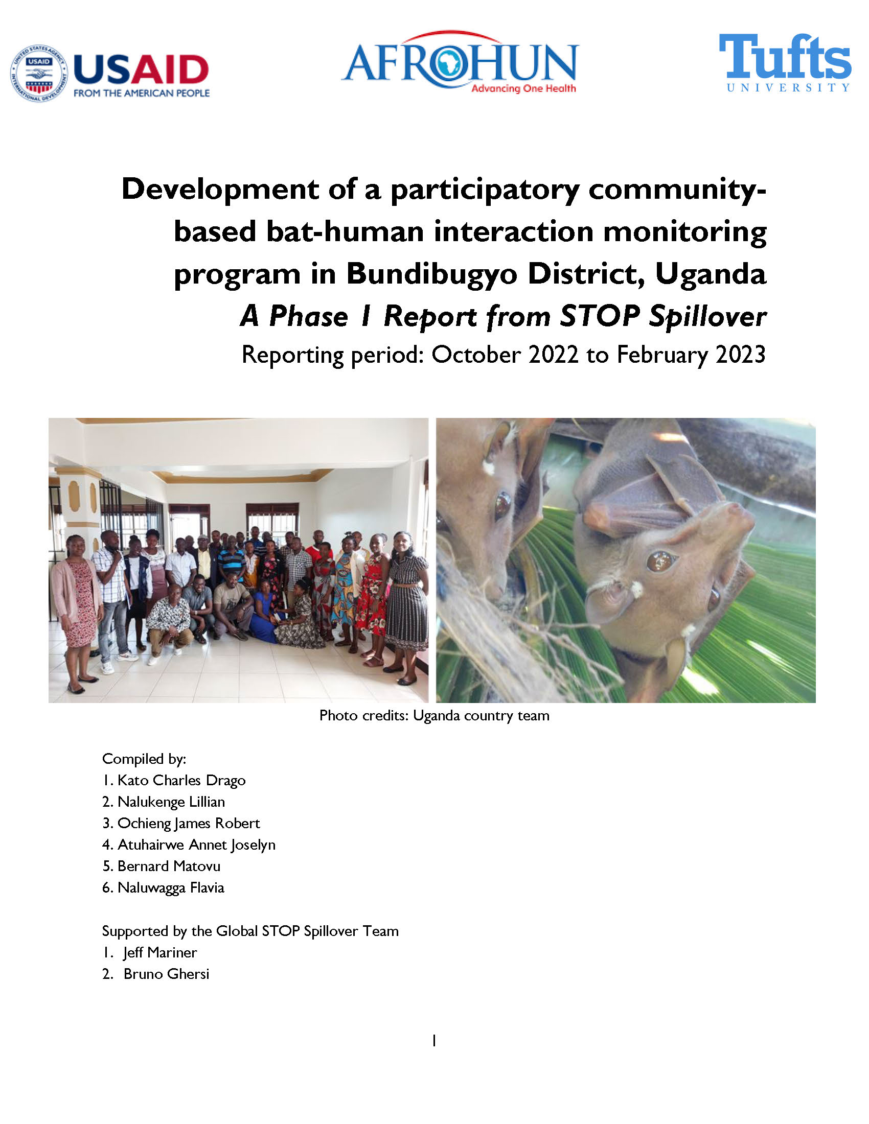 Development Of A Participatory Community Based Bat Human Interaction Monitoring Program In